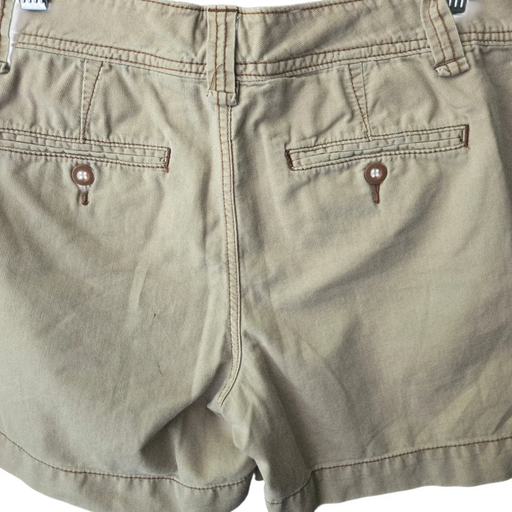 Polo Jeans Co‎ Ralph Lauren Khaki Cargo Shorts Womens Size 6 Cotton Utility